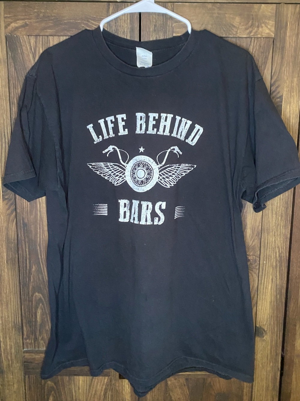 Life Behind Bars Graphic Tee - Black